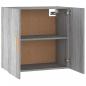 Preview: Wandschrank Grau Sonoma 60x30x60 cm Holzwerkstoff