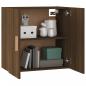 Preview: Wandschrank Braun Eichen-Optik 60x30x60 cm Holzwerkstoff