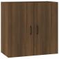 Preview: Wandschrank Braun Eichen-Optik 60x31x60 cm Holzwerkstoff