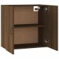 Preview: Wandschrank Braun Eichen-Optik 60x31x60 cm Holzwerkstoff