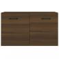 Preview: Wandschrank Braun Eichen-Optik 60x36,5x35 cm Holzwerkstoff