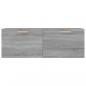 Preview: Wandschrank Grau Sonoma 100x36,5x35 cm Holzwerkstoff