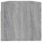 Preview: Wandschrank Grau Sonoma 100x36,5x35 cm Holzwerkstoff