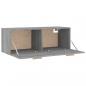 Preview: Wandschrank Grau Sonoma 100x36,5x35 cm Holzwerkstoff