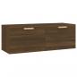 Preview: Wandschrank Braun Eichen-Optik 100x36,5x35 cm Holzwerkstoff