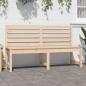 Preview: Gartenbank 157,5 cm Massivholz Kiefer