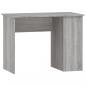 Preview: Schreibtisch Grau Sonoma 100x55x75 cm Holzwerkstoff