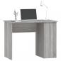 Preview: Schreibtisch Grau Sonoma 100x55x75 cm Holzwerkstoff