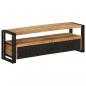 Preview: ARDEBO.de - TV-Schrank 120x30x40 cm Massivholz Mango