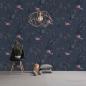 Preview: DUTCH WALLCOVERINGS Tapete Flamingo Benzin Blau