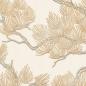 Preview: DUTCH WALLCOVERINGS Tapete Kiefer-Motiv Creme