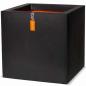 Preview: ARDEBO.de - Capi Blumentopf Urban Smooth Quadratisch 50 x 50 x 50cm Schwarz KBL904 