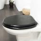 Preview: Tiger Toilettensitz Blackwash Absenkautomatik MDF Schwarz 252030746