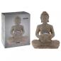 Preview: ARDEBO.de - ProGarden Gartenfigur Buddha mit Solarleuchte