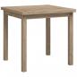 Preview: Beistelltisch 45x45x45 cm Massivholz Teak