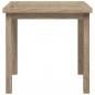 Preview: Beistelltisch 45x45x45 cm Massivholz Teak