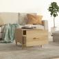 Preview: Couchtische 2 Stk. Sonoma-Eiche 50x50x40 cm Holzwerkstoff