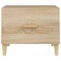 Preview: Couchtische 2 Stk. Sonoma-Eiche 50x50x40 cm Holzwerkstoff