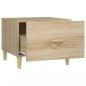 Preview: Couchtische 2 Stk. Sonoma-Eiche 50x50x40 cm Holzwerkstoff