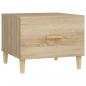 Preview: Couchtische 2 Stk. Sonoma-Eiche 50x50x40 cm Holzwerkstoff