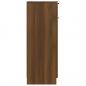 Preview: Badschrank Braun Eichen-Optik 32x34x90 cm Holzwerkstoff