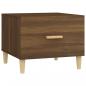 Preview: Couchtische 2 Stk. Braun Eichen-Optik 50x50x40 cm Holzwerkstoff