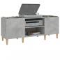 Preview: Plattenschrank Betongrau 121x38x48 cm Holzwerkstoff