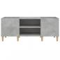 Preview: Plattenschrank Betongrau 121x38x48 cm Holzwerkstoff