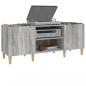 Preview: Plattenschrank Grau Sonoma 121x38x48 cm Holzwerkstoff