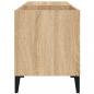 Preview: Plattenschrank Sonoma-Eiche 84,5x38x48 cm Holzwerkstoff