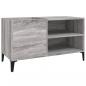 Preview: Plattenschrank Grau Sonoma 84,5x38x48 cm Holzwerkstoff