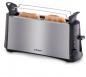 Preview: ARDEBO.de Cloer 3810 Langschlitz-Toaster für 2 Toastscheiben, 880 W, edelstahl