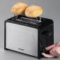 Preview: Cloer 3210 2-Scheiben-Toaster, 825W, schwarz-edelstahl