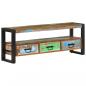 Preview: TV-Schrank 120x30x45 cm Altholz Massiv