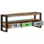 Preview: TV-Schrank 120x30x45 cm Altholz Massiv