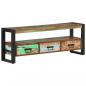 Preview: TV-Schrank 120x30x45 cm Altholz Massiv