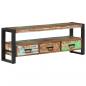 Preview: TV-Schrank 120x30x45 cm Altholz Massiv