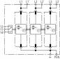 Preview: Dehn 951305 DEHNventil modular DV M TNC 255 FM Kombiableiter, Typ 1+2