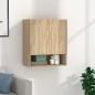 Preview: ARDEBO.de - Wandschrank Sonoma-Eiche 60x31x70 cm Holzwerkstoff