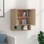 Preview: Wandschrank Sonoma-Eiche 60x31x70 cm Holzwerkstoff