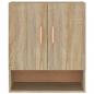 Preview: Wandschrank Sonoma-Eiche 60x31x70 cm Holzwerkstoff