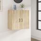 Preview: ARDEBO.de - Wandschrank Sonoma-Eiche 60x31x60 cm Holzwerkstoff