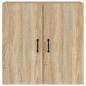 Preview: Wandschrank Sonoma-Eiche 60x31x60 cm Holzwerkstoff