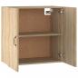 Preview: Wandschrank Sonoma-Eiche 60x31x60 cm Holzwerkstoff