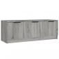 Preview: TV-Schrank Grau Sonoma 102x35x36,5 cm Holzwerkstoff