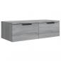 Preview: Wandschrank Grau Sonoma 68x30x20 cm Holzwerkstoff