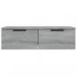 Preview: Wandschrank Grau Sonoma 68x30x20 cm Holzwerkstoff