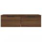 Preview: Wandschrank Braun Eichen-Optik 68x30x20 cm Holzwerkstoff