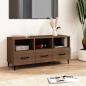 Preview: ARDEBO.de - TV-Schrank Braun Eichen-Optik 102x35x50 cm Holzwerkstoff