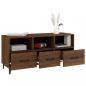 Preview: TV-Schrank Braun Eichen-Optik 102x35x50 cm Holzwerkstoff